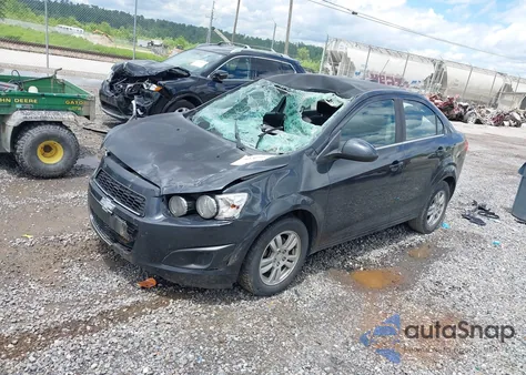2015 Chevrolet Sonic Lt Auto из США, поврежденный, VIN 1G1JC5SH0F4170171